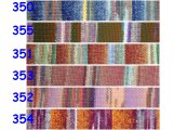 KIREI COLOR 355 OLIWKA/WRZOSY włóczka 100% wełna 100g 160m włóczka cienka ombre cieniowana melanż