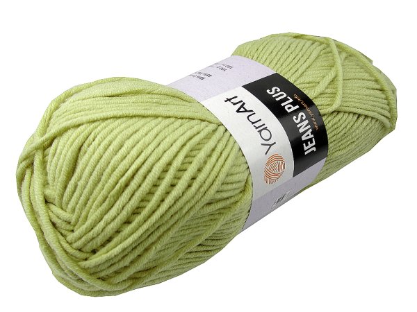JEANS PLUS 11 PISTACJA  100g 160m bawełna mix YarnArt włóczka włóczki tureckie sklep internetowy z włóczkami Goldpol