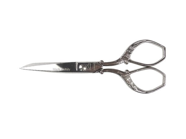 Nożyczki krawieckie 13cm PREMAX OZDOBNE STALOWE 1szt włoskie krawieckie do haftu nożyce profesjonalne 8012267307589
