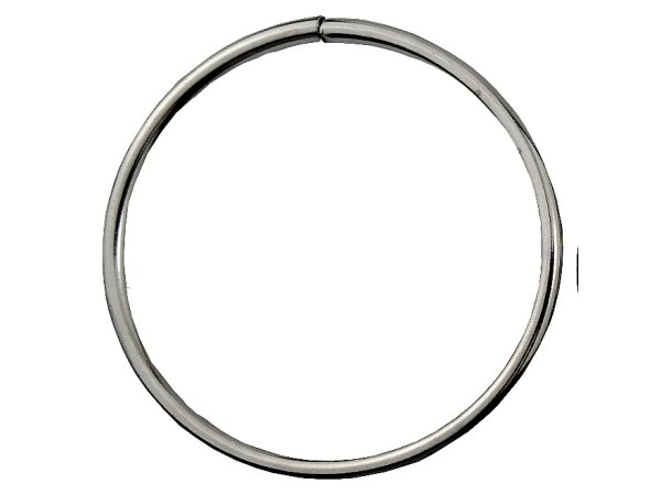 Kółko 60mm 1szt STALOWE do torebki torby kółka metalowe kaletnicze nieotwierane sklep GOLD-POL importer metalówki