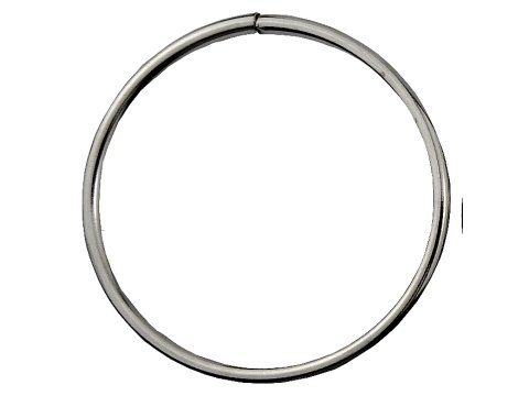 Kółko 60mm 1szt STALOWE do torebki torby kółka metalowe kaletnicze nieotwierane sklep GOLD-POL importer metalówki