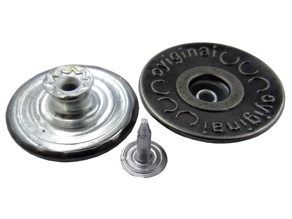 25mm guziki do jeansu 1 sztuka kolor ORIGINAL -5- cena detaliczna guziki do spodni dzinsowych guzik do jeansów