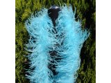 Szal boa AQUA 2 ply elegancki pióra strusie 1szt/ 1,8m 2PLY dwie warstwy piór strusia najlepsza jakość na ryn