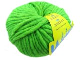 WoW Chunky 62 NEON GREEN włóczka KATIA 100g 75m sklep z włóczkami melanżowa wełna czesankowa z alpacą mix wełny