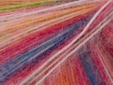 BRAHMA 304 MIX RÓŻE ORANGE SPŁOWIAŁE włóczka 150g 810m KATIA mix wełny wielokolorowa ombre na chustę multicolor