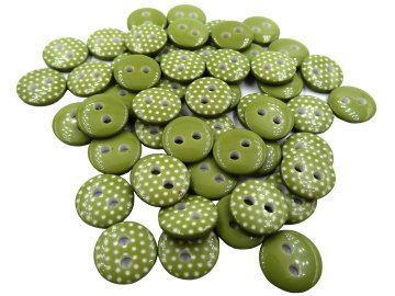 7mm Guziki JASNE OLIWKA...