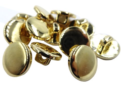 11mm Guziki złote 12 sztuk kolor ZŁOTY K116 cena detaliczna guziki do bluzeczki guzik plastikowy w kolorze złotym