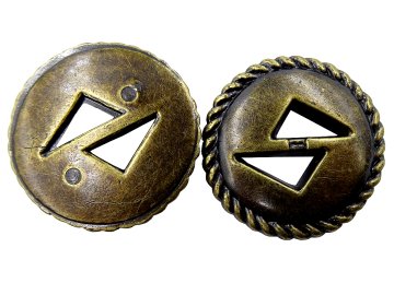 25mm Guziki złote HURT 144...