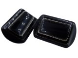 53-33mm Guziki ozdobne 1 sztuka kolor CZARNY GRAFIT z brokatem K829 guzik duży włoski do płaszcza swetra