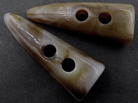 52mm Guziki ozdobne 1 sztuka kolor BRĄZ MELANŻ K524 guzik duży ozdobny z połyskiem do płaszcza swetra marynarki kołek kieł