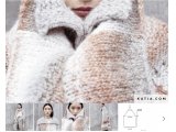 SOFFIATO 114 CIEMNY SZARY MELANŻ piękna alpaka KATIA 100g 80m gruba miękka puszysta alpaca NOWOŚĆ 2023/2024 LIMITED EDITION
