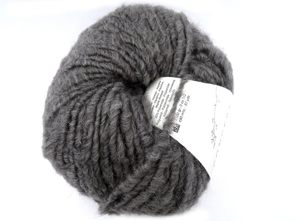 SOFFIATO 114 CIEMNY SZARY MELANŻ piękna alpaka KATIA 100g 80m gruba miękka puszysta alpaca NOWOŚĆ 2023/2024 LIMITED EDITION