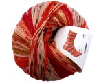 ILTA 201 MIX ORANGE KORAL ŁOSOŚ MIÓD Katia 100g 400m delikatny melanż włóczka skarpetkowa na ciepłe skarpety LIMITED EDITION
