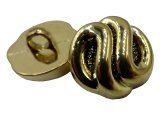 18mm Guziki ozdobne HURT 144 sztuki kolor ZŁOTY K334 guzik mały do bluzki na stopce