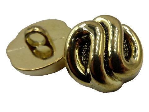 18mm Guziki ozdobne 12 sztuki kolor ZŁOTY K334 guzik mały do bluzki na stopce