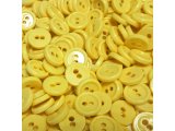 11mm guziki 1043 ŻÓŁTY 1000 sztuk w opk. z dwoma dziurkami