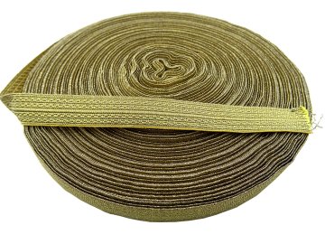14mm Taśma lampasowa ZŁOTA...