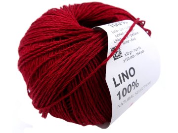 LINO 100% len 38 CIEMNY...