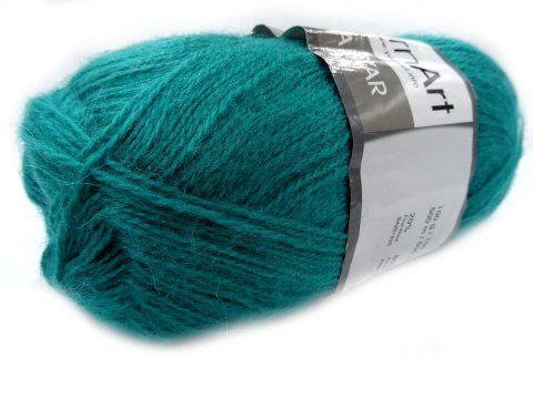 ANGORA STAR 11448 MORSKI ZIELONY TURKUS włóczka YarnArt 100g 500m cieniutka na szale sklep z włóczką Goldpol