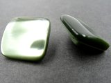 18mm Guziki ozdobne hurt 144 sztuk kolor ZIELONY OLIWKA K826 guzik na stopce do marynarki płaszcza swetra sklep z guzikami