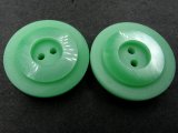 23mm Guziki ozdobne 12 sztuk kolor ZIELONY MINT K739 guzik dwudziurkowy do marynarki płaszcza swetra sklep z guzikami