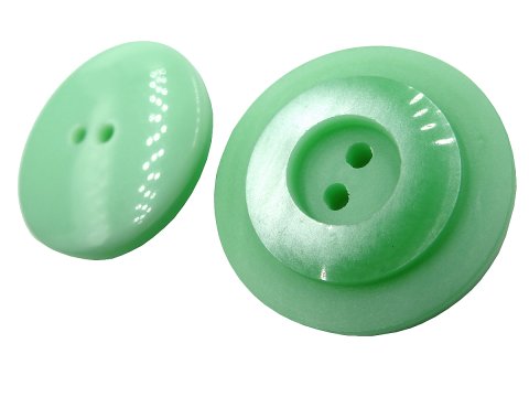 23mm Guziki ozdobne HURT 144 sztuk kolor ZIELONY MINT K739 guzik dwudziurkowy do marynarki płaszcza swetra sklep z guzikami