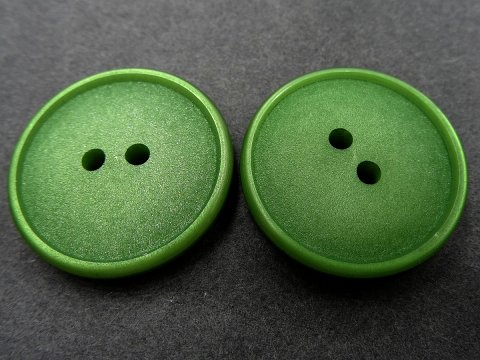 23mm Guziki ozdobne 12 sztuk kolor ZIELONY Z BROKATEM K629 guzik dwudziurkowy do marynarki płaszcza swetra sklep z guzikami