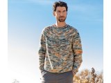 ARLES MERINO COLOR 100 ECRU/RÓŻ/BEŻ/NIEBIESKI włóczka KATIA 50g 100m wełna 100% z owiec z Arles Origine Frankaise