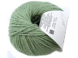 COTTON IN LOVE 58 JASNY ZIELONY ZGASZONY włóczka KATIA 50g 115m wełna 50% merino i 50% bawełna egipska dla dzieci