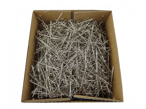 Szpilki 26mm stalowe 500g około 6200 sztuk