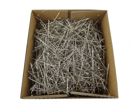Szpilki 26mm stalowe 500g około 6200 sztuk