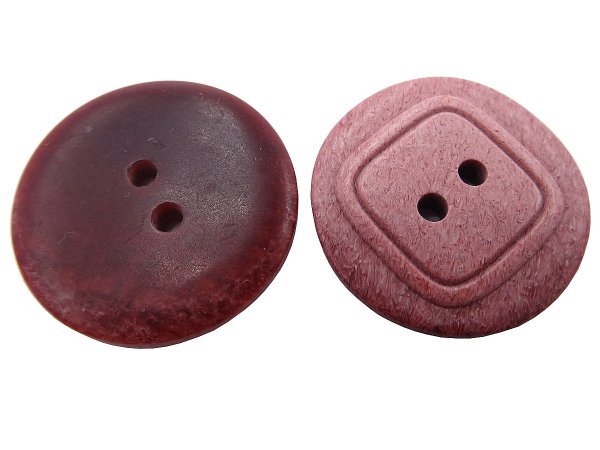 23mm Guziki ozdobne 12 sztuk kolor MIX BRUDNY RÓŻ BORDO K679 guzik dwudziurkowy do swetra marynarki płaszcza