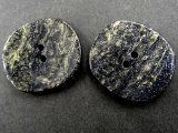 28-26mm Guziki ozdobne 12 sztuk kolor CZARNY I ZŁOTY  K820 guzik płaszcza swetra kardigana dwudziurkowy nieregularny