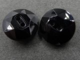 13mm Guziki ozdobne 12 sztuk kolor CZARNY Z POŁYSKIEM K136 guzik dwudziurkowy do marynarki swetra sklep z guzikami