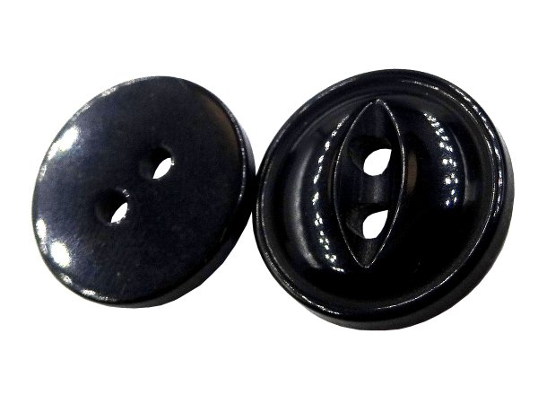 15mm Guziki ozdobne HURT 144 sztuk kolor CZARNY K411 guzik dwudziurkowy do bluzki swetra kardigana największy wybór