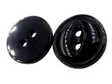 15mm Guziki ozdobne HURT 144 sztuk kolor CZARNY K411 guzik dwudziurkowy do bluzki swetra kardigana największy wybór