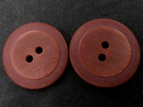 22mm Guziki ozdobne 10 sztuk kolor BRUDNY RÓŻ / MARSALA  K806 guzik dwudziurkowy do swetra marynarki płaszcza