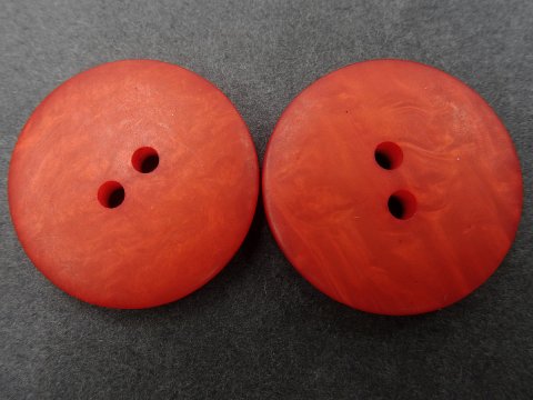 23mm Guziki ozdobne 12 sztuk kolor CZERWONY MEKSYKAŃSKI /KAROTKA K827 guzik dwudziurkowy do swetra marynarki płaszcza