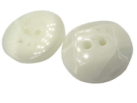 20mm Guziki ozdobne 12 sztuk kolor KOŚĆ SŁONIOWA JASNE ECRU K716 guzik plastikowy dwudziurkowy każdy jest bardzo elegancki