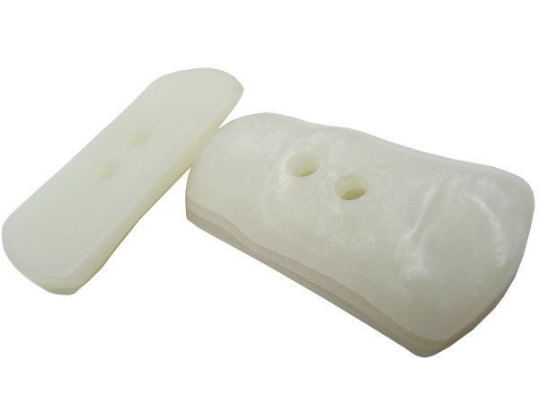 38-20mm Guziki ozdobne 1 sztuka kolor JASNE ECRU BIAŁY PERŁOWY K281 guzik dwudziurkowy z perłowym pięknym połyskiem