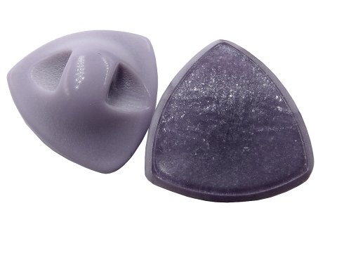 13mm Guziki ozdobne 12 sztuk kolor SPŁOWIAŁY FIOLETOWY K800 guzik na krytej stopce matowy z satynowym połyskiem