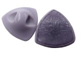 13mm Guziki ozdobne 12 sztuk kolor SPŁOWIAŁY FIOLETOWY K800 guzik na krytej stopce matowy z satynowym połyskiem