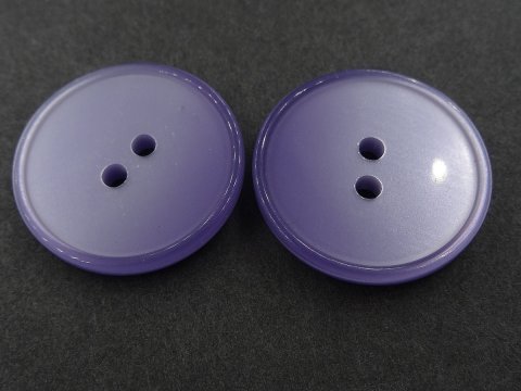 22mm Guziki ozdobne 12 sztuk kolor FIOLETOWY / SREBRNY K742 guzik dwudziurkowy połysk srebrny sklep z guzikami