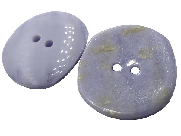 22mm Guziki ozdobne 12 sztuk kolor PASTELOWY FIOLETOWY /ZŁOTY K749 guzik dwudziurkowy połysk sklep z guzikami największy