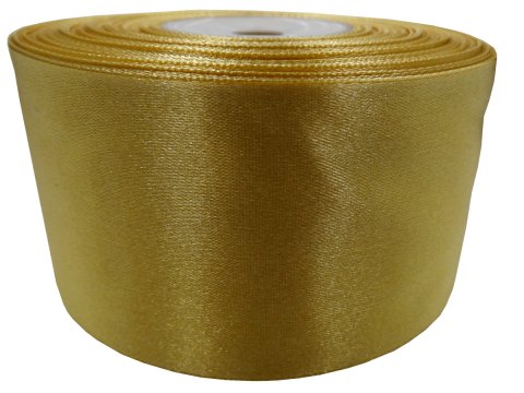 50mm Wstążka atłasowa 151 ZŁOTA TRADYCYJNA 151 rolka 25m największy wybór wstążek satynowych w Warszawie Gold-Pol