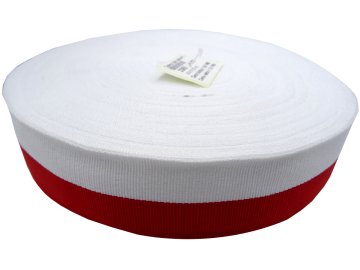4cm BIAŁO-CZERWONY cena za...