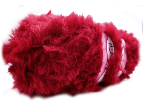 Rabbit 349 CIEMNY BORDO włóczka Etrofil 100g 65m miła jak futerko królika włóczka na poduszki czapki