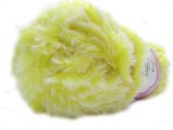 Rabbit 165 MIX ŻÓŁTY Z BIAŁYMI KOŃCÓWKAMI włóczka Etrofil 100g 65m miła jak futerko królika włóczka na poduszki czapki