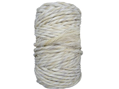 Sznurek 5mm GRANDE MIX PEACE ECRU KREM/BEŻ/LNIANY bawełniany 100m mix kolorów do makramy makrama liść ombre producent