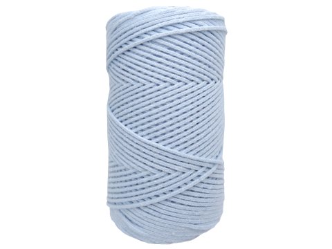 Sznurek 1mm 100m BY GOLD-POL BABY BLUE pleciony bawełniany ozodbny do świec sklep ze sznurkami Warszawa